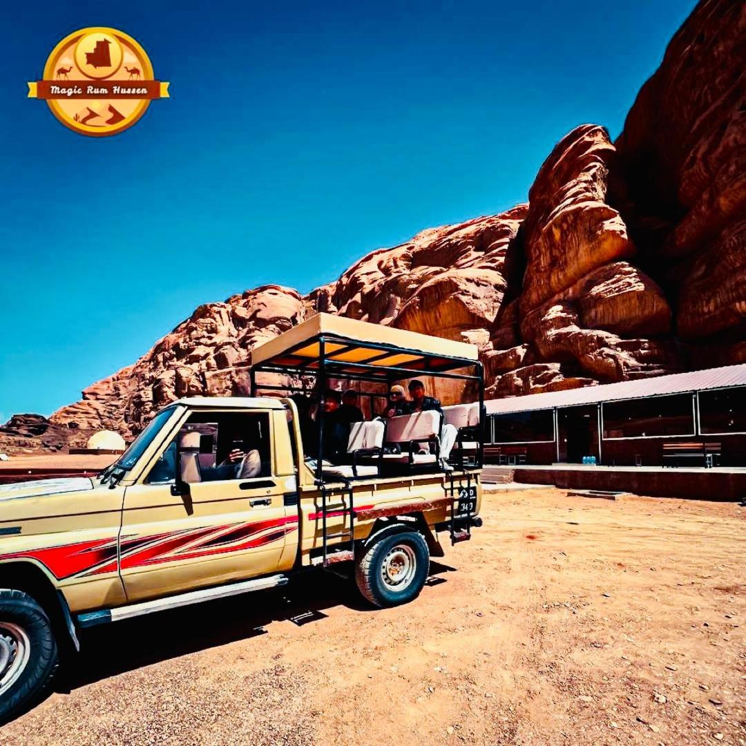 Magic Rum Hussen Wadi Rum Exteriér fotografie