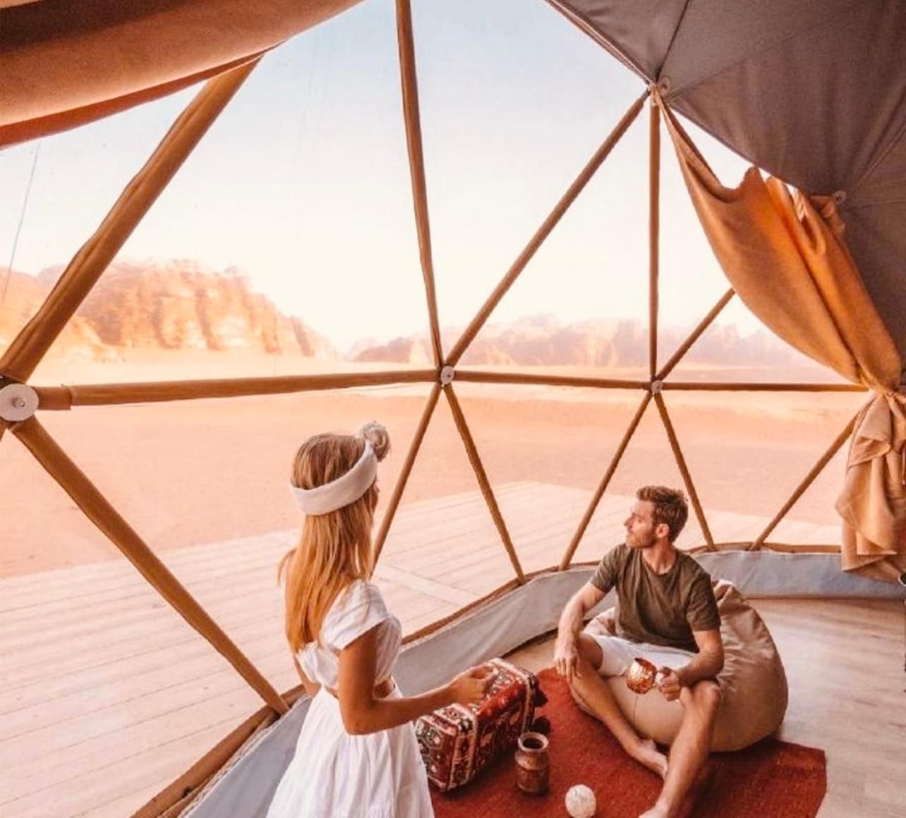 Magic Rum Hussen Wadi Rum Exteriér fotografie